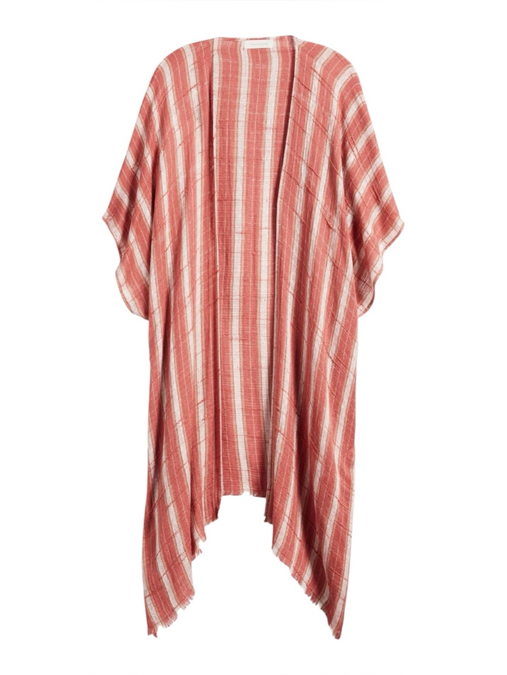 NWT Treasure & Bond Stripe Slub Ruana Swim Cover-up One Size OS